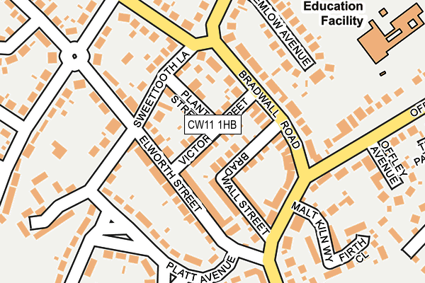 Map of JBJ PROPERTIES LIMITED at local scale