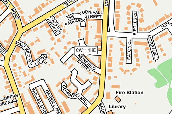 Map of KTF CONSTRUCTION LIMITED at local scale