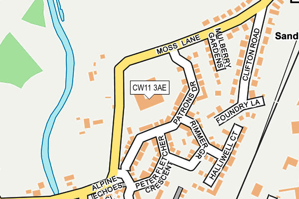 Map of 305GROUP LTD at local scale