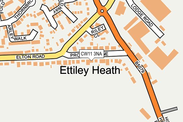 Map of A9 PLUMBING AND HEATING LIMITED at local scale