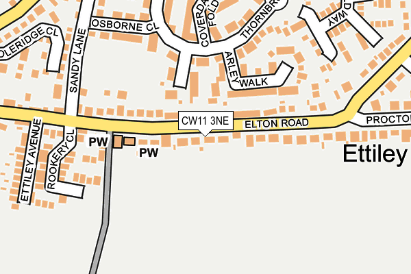 Map of THE SYMPHONIC EXPERIENCE LTD at local scale