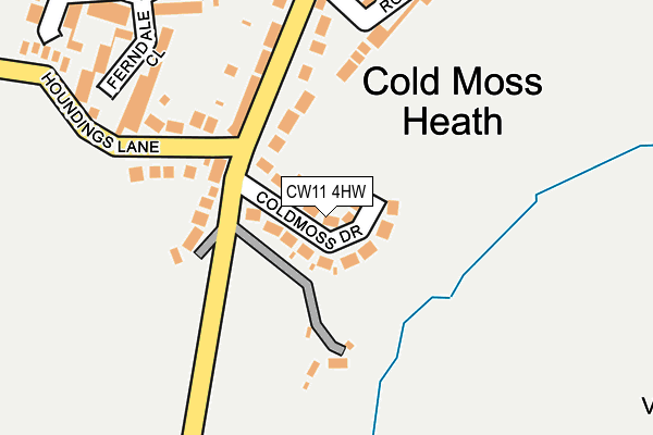 Map of CS CASA LIMITED at local scale