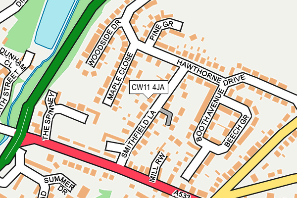 Map of RUTH CARNEY LIMITED at local scale
