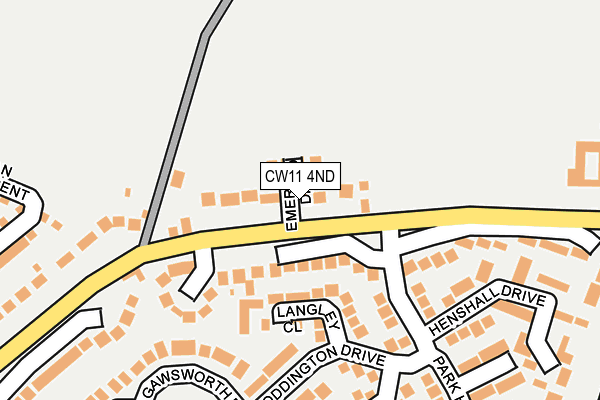 Map of HMAC CONSULTING LIMITED at local scale
