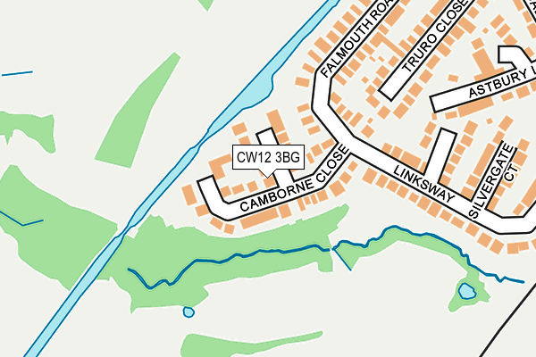 Map of BAYLEY MOBILE MILLS LTD at local scale