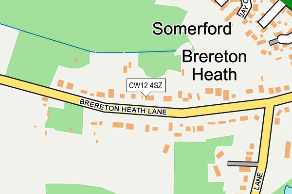 Map of HEATHERWAY PROPERTIES LTD at local scale