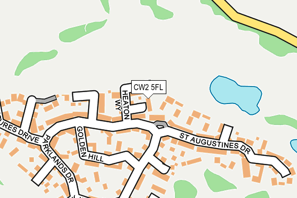 Map of PREFERENTIAL BRANDS MANAGEMENT LTD at local scale