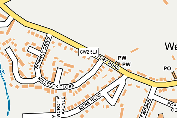 Map of BLOGGING LTD at local scale