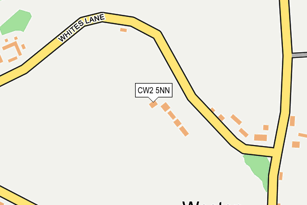 CW2 5NN map - OS OpenMap – Local (Ordnance Survey)