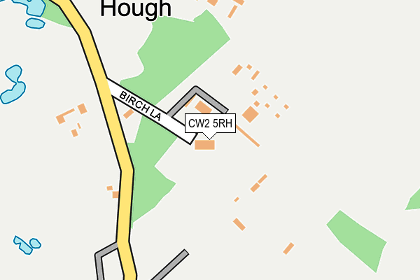 CW2 5RH map - OS OpenMap – Local (Ordnance Survey)