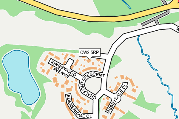 CW2 5RP map - OS OpenMap – Local (Ordnance Survey)