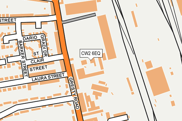 Map of ECONOMY CARPET WAREHOUSE LIMITED at local scale