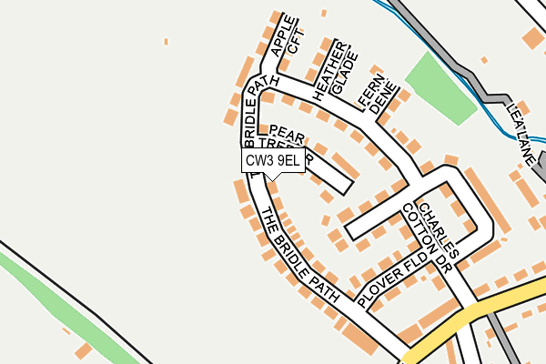 CW3 9EL map - OS OpenMap – Local (Ordnance Survey)
