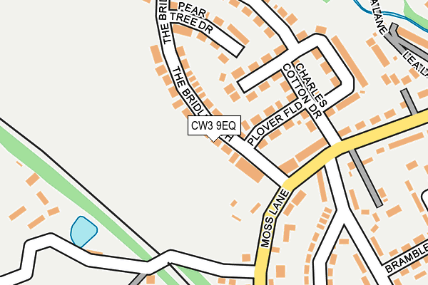 CW3 9EQ map - OS OpenMap – Local (Ordnance Survey)