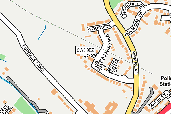 Map of BROADFIRE LTD at local scale