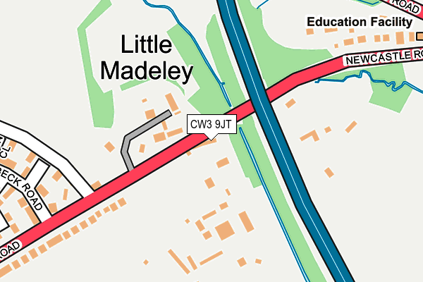 Map of LTAE PROPERTY LIMITED at local scale