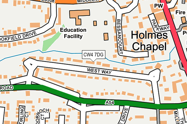 Map of HMC BUILDING SERVICES LTD at local scale