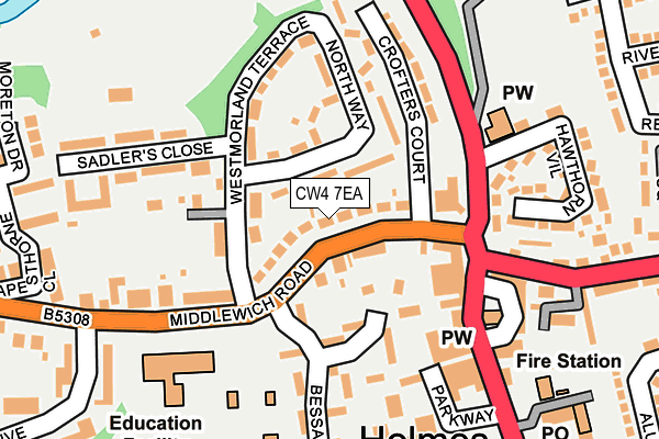 Map of RAH ESTATE MANAGEMENT LIMITED at local scale