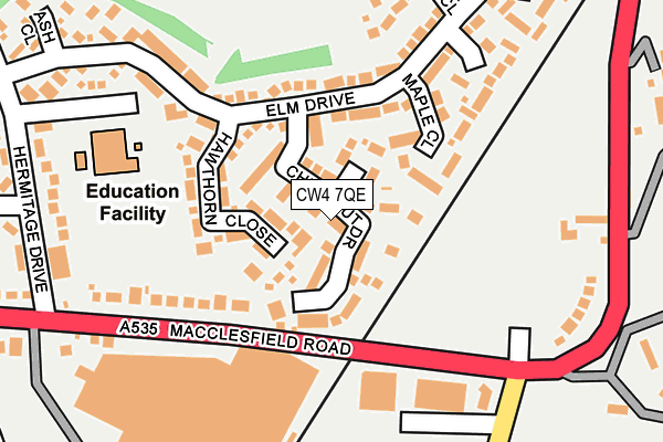 Map of HH FLOOR CARE LTD at local scale