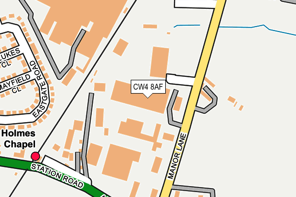 Map of OAK MOSS GROUP LIMITED at local scale
