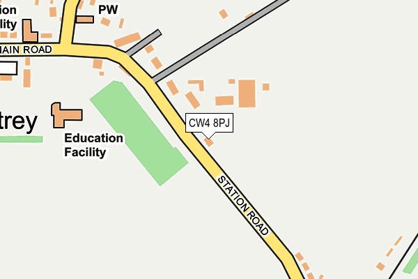 Map of EMRO ESTATES LIMITED at local scale
