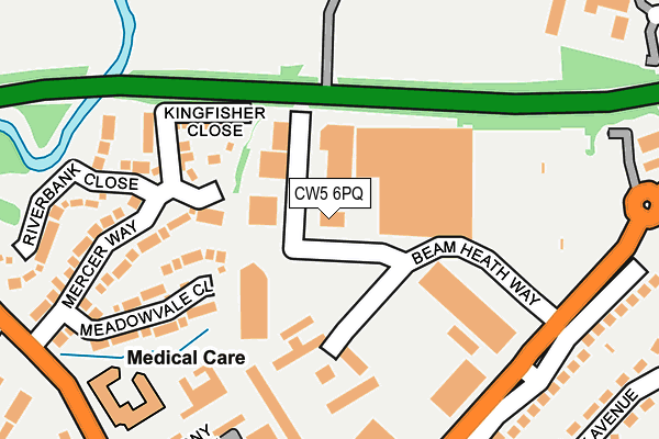 Map of FAIRFAX COURT MANAGEMENT LIMITED at local scale