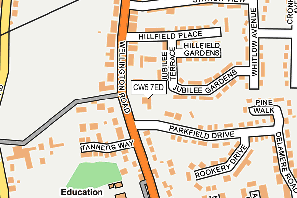 Map of DU PAVEY HOLDINGS LIMITED at local scale