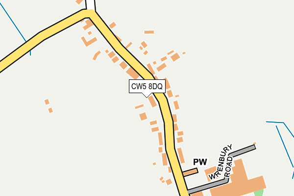 Map of DAIRY VETERINARY CONSULTANCY LTD at local scale