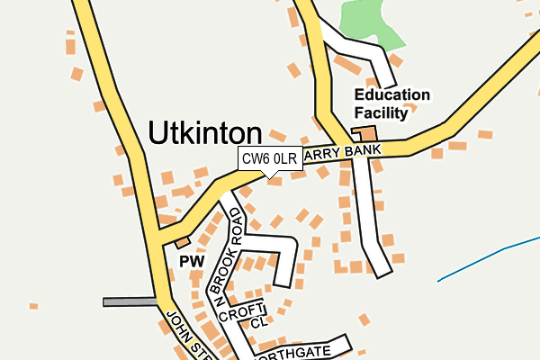 Map of KELSALL PROPERTIES LIMITED at local scale