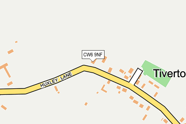 CW6 9NF map - OS OpenMap – Local (Ordnance Survey)