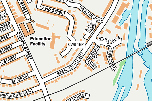 Map of JANE MULLEN SPEECH THERAPY LTD. at local scale