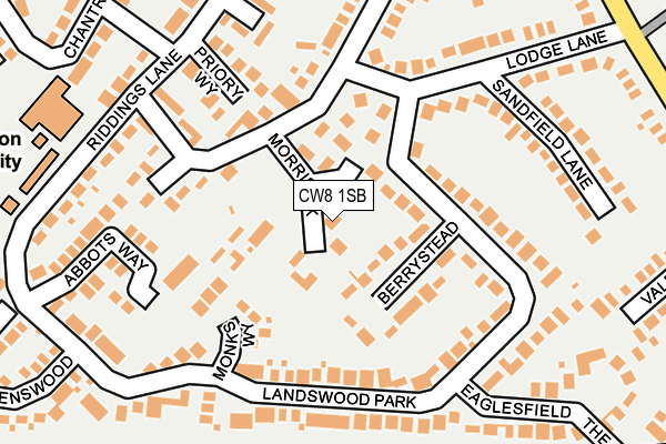 Map of POCO PROPERTY LTD at local scale