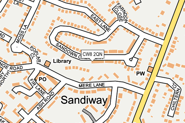 Map of EAN ELECTRICAL LTD at local scale