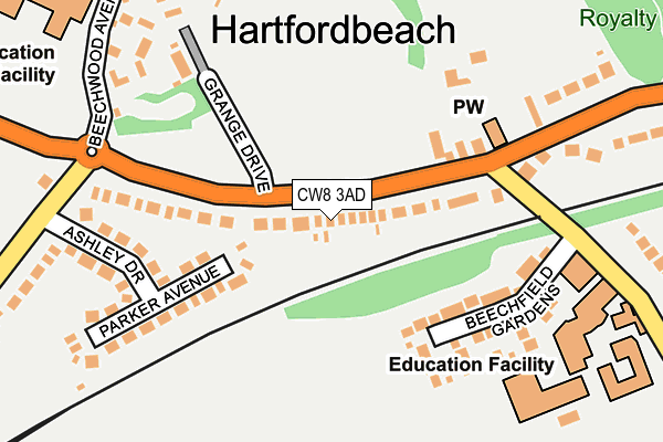 Map of CHRONOS C&I LIMITED at local scale