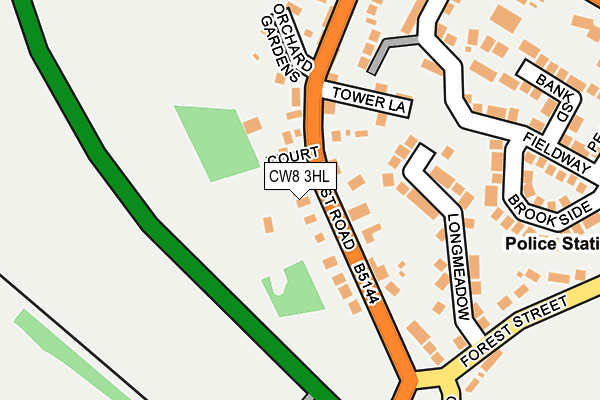 Map of CITY PROJECT SERVICES LIMITED at local scale