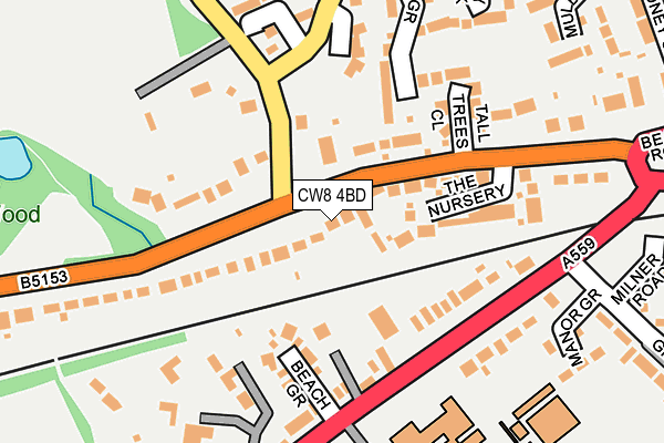 Map of E AND G GROUP LIMITED at local scale