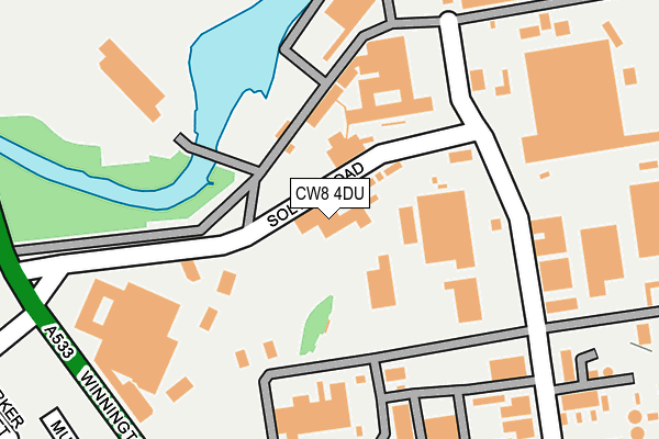 Map of MR OLIVERS CREATIVE LTD at local scale