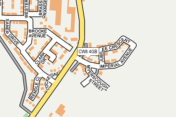CW8 4GB map - OS OpenMap – Local (Ordnance Survey)