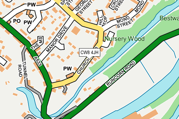 Map of FREI DRIVE LTD at local scale