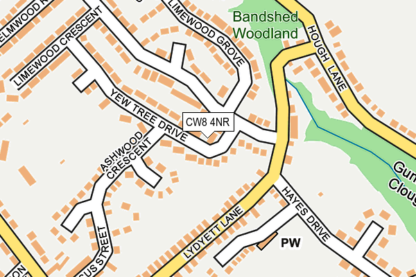 Map of PINEAPPLE PLUMBING & HEATING LTD at local scale