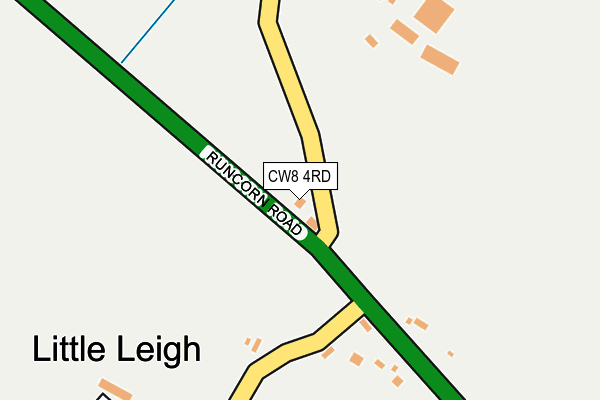 CW8 4RD map - OS OpenMap – Local (Ordnance Survey)