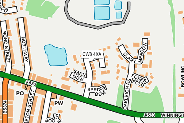 Map of SP ENVIRONMENTAL LIMITED at local scale