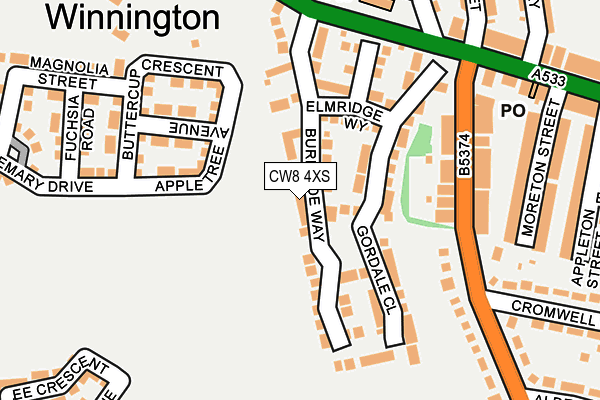 Map of IT & CHANGE LIMITED at local scale