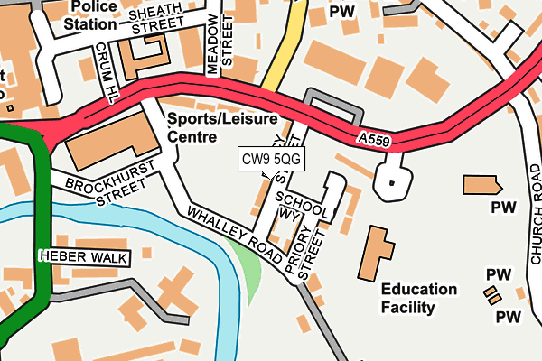 Map of LYVINIUM LTD at local scale