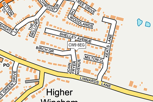 Map of SOPHIE CONGLETON HR LTD at local scale