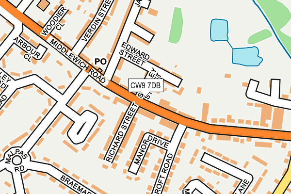 Map of TOTAL FIRE & DOORS LTD at local scale