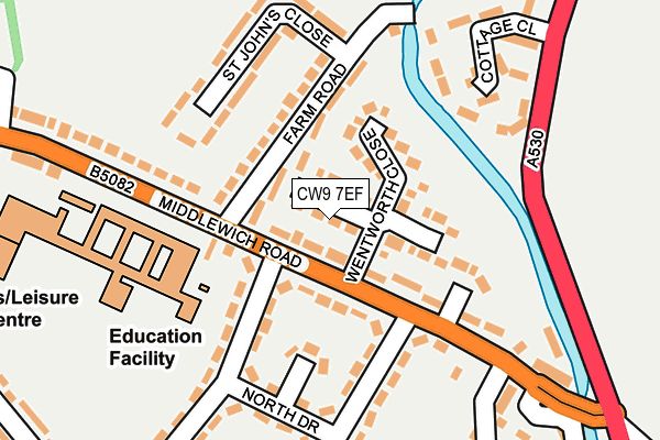 Map of DW FIRE SAFETY LTD at local scale