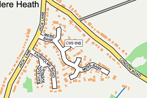 Map of CNI NORTHWICH LIMITED at local scale