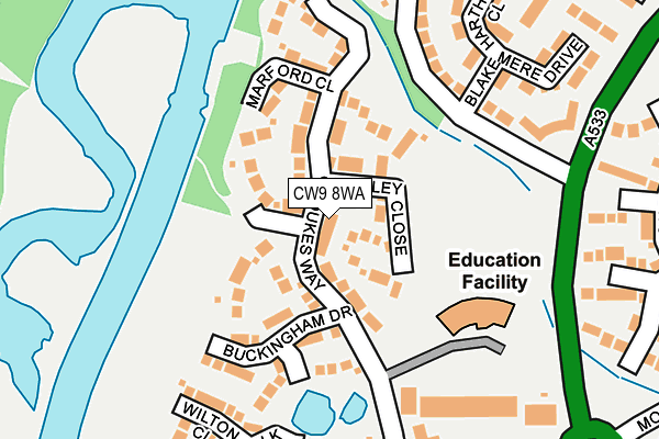 Map of SMOD DISTRIBUTION LTD at local scale