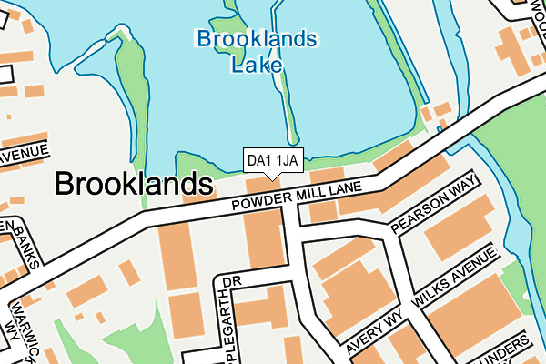Map of STANBRIDGE LIMITED at local scale